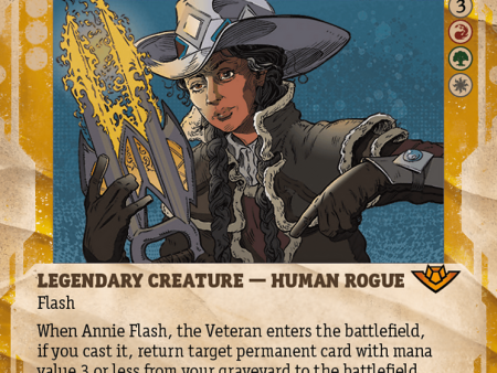 Annie Flash, the Veteran (Showcase) [Outlaws of Thunder Junction] Online Hot Sale