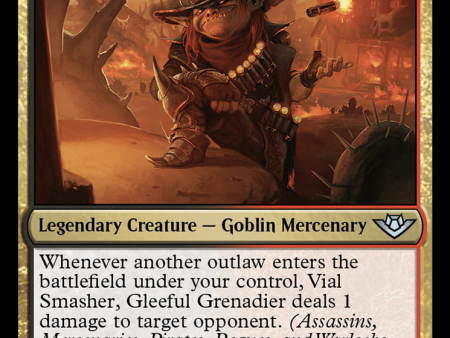 Vial Smasher, Gleeful Grenadier [Outlaws of Thunder Junction] For Cheap