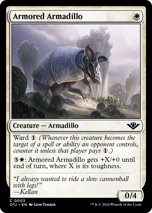 Armored Armadillo [Outlaws of Thunder Junction] For Discount