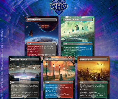 Secret Lair Doctor Who: The Dalek Lands - Foil Edition on Sale