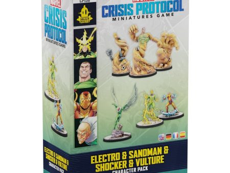 Marvel Crisis Protocol - Electro & Sandman & Shocker & Vulture Online Sale