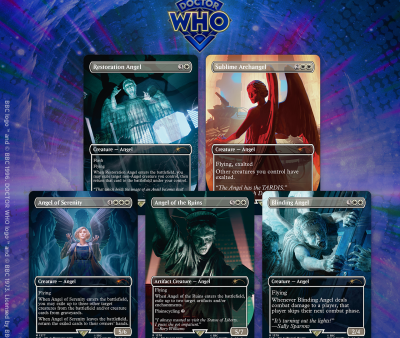 Secret Lair Doctor Who: The Weeping Angels - Foil Edition Sale