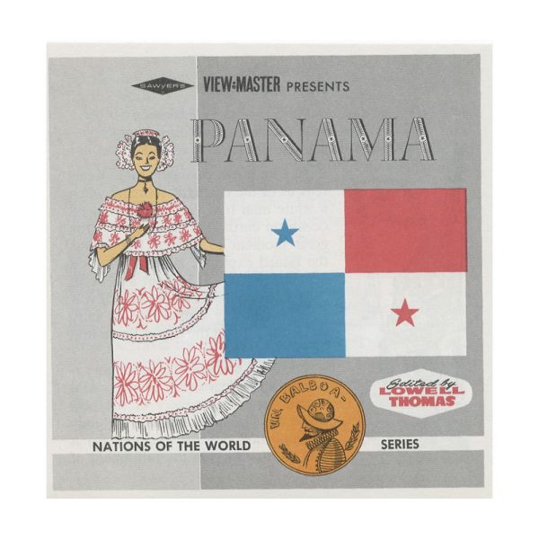 Panama - View-Master 3 Reel Packet - vintage - B025-S6B Cheap