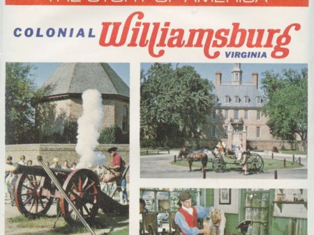 Colonial Williamsburg - View-Master 3 Reel Packet - vintage - A813-G5A For Sale