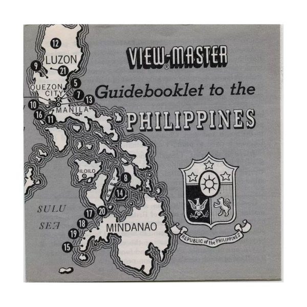 Philippines - View-Master 3 Reel Packet - vintage - B274-S5 on Sale