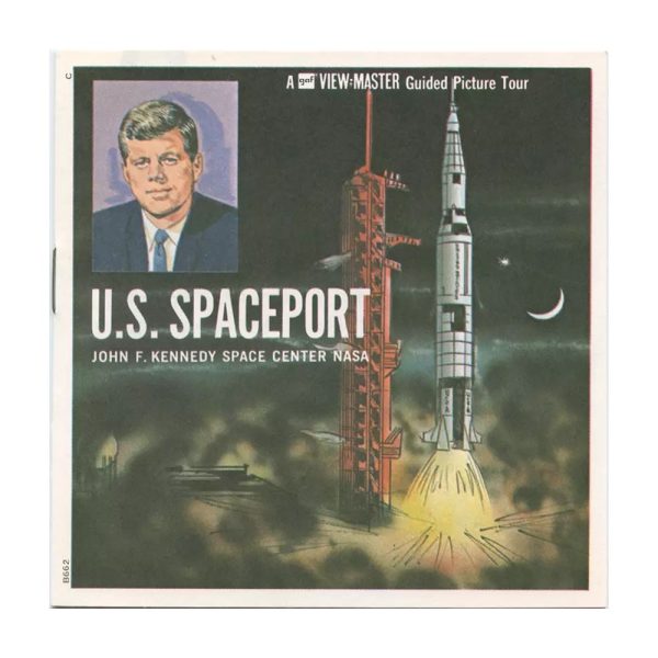 U.S. Spaceport - View-Master 3 Reel Packet - vintage - B662-G3C Hot on Sale