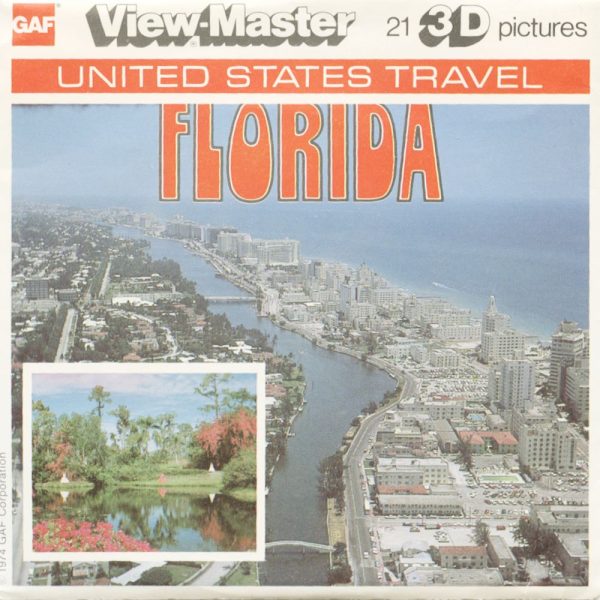 Florida - View-Master 3 Reel Packet - vintage - A960-G6 Online Hot Sale