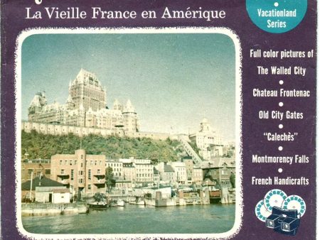 Quebec City - View-Master 3 Reel Packet - vintage - A050-S4 For Cheap