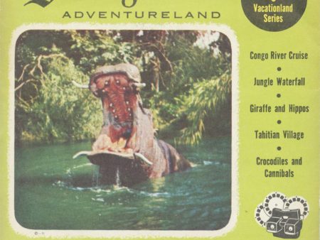 Adventureland - Disneyland - View-Master 3 Reel Packet - vintage - A177-S4 Online Sale