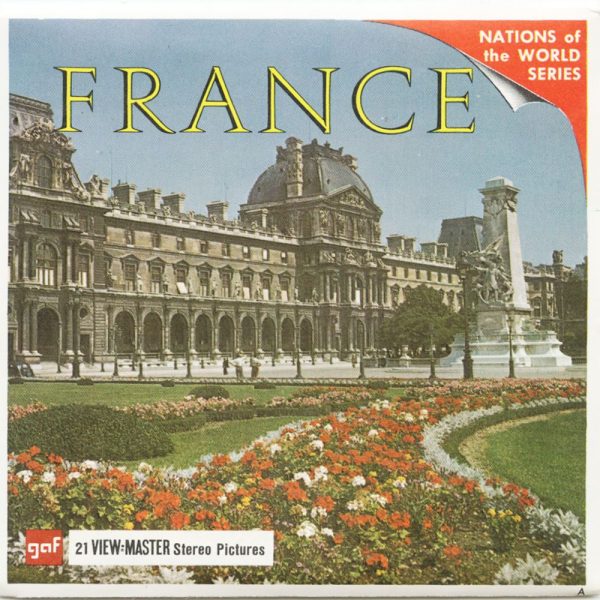 France - View-Master 3 Reel Packet - vintage - B172-G1A For Sale