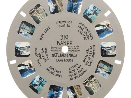 Banff National Park, Canada  Lake Louise - View-Master Hand-Lettered Reel - vintage  -(HL-319n) Online Sale