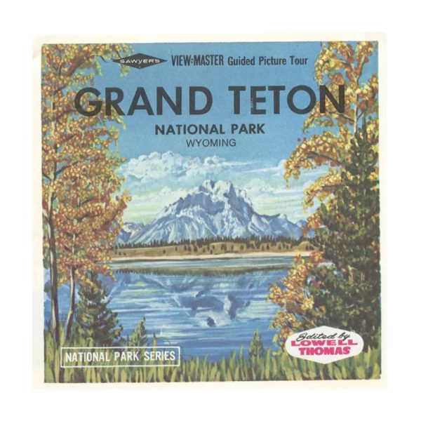 Grand Teton National Park, Wyoming - View-Master 3 Reel Packet - vintage - A307-G1A on Sale