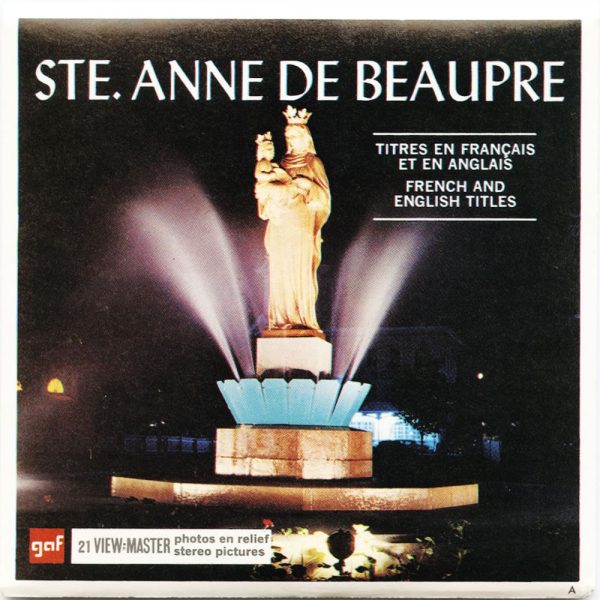 Ste.Anne De Beaupre - View-Master 3 Reel Packet - vintage - A059-G1A Online