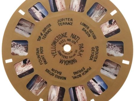 Yellowstone Nat l Park - Wyoming - View-Master Buff Reel - vintage - (BUF-128c) For Sale