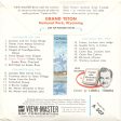 Grand Teton National Park, Wyoming - View-Master 3 Reel Packet - vintage - A307-G1A on Sale