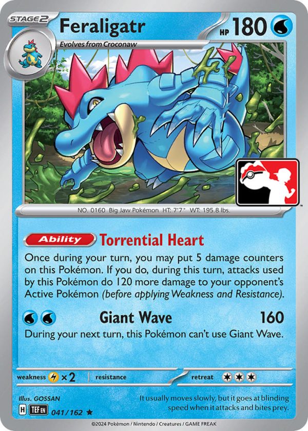 Feraligatr (041 162) [Prize Pack Series Five] Fashion